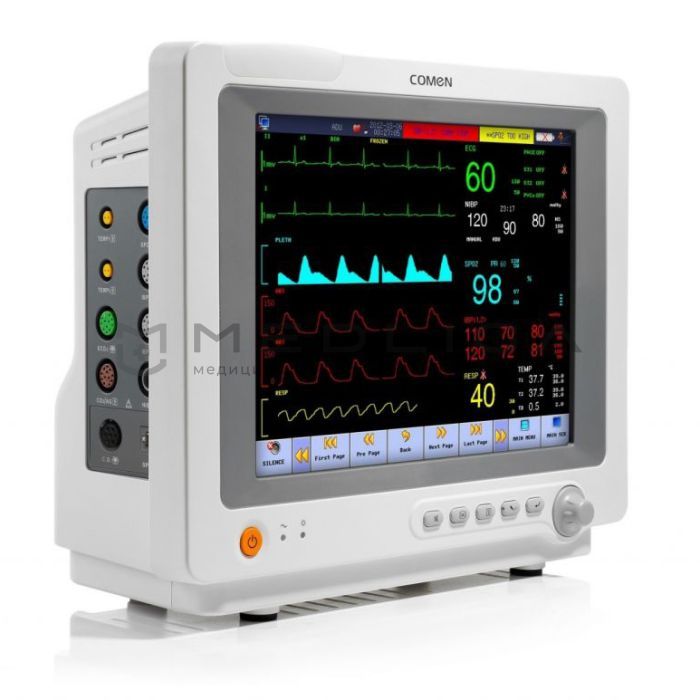 Прикроватный монитор пациента COMEN STAR8000D, Экран (вариации, мониторы): 12,1